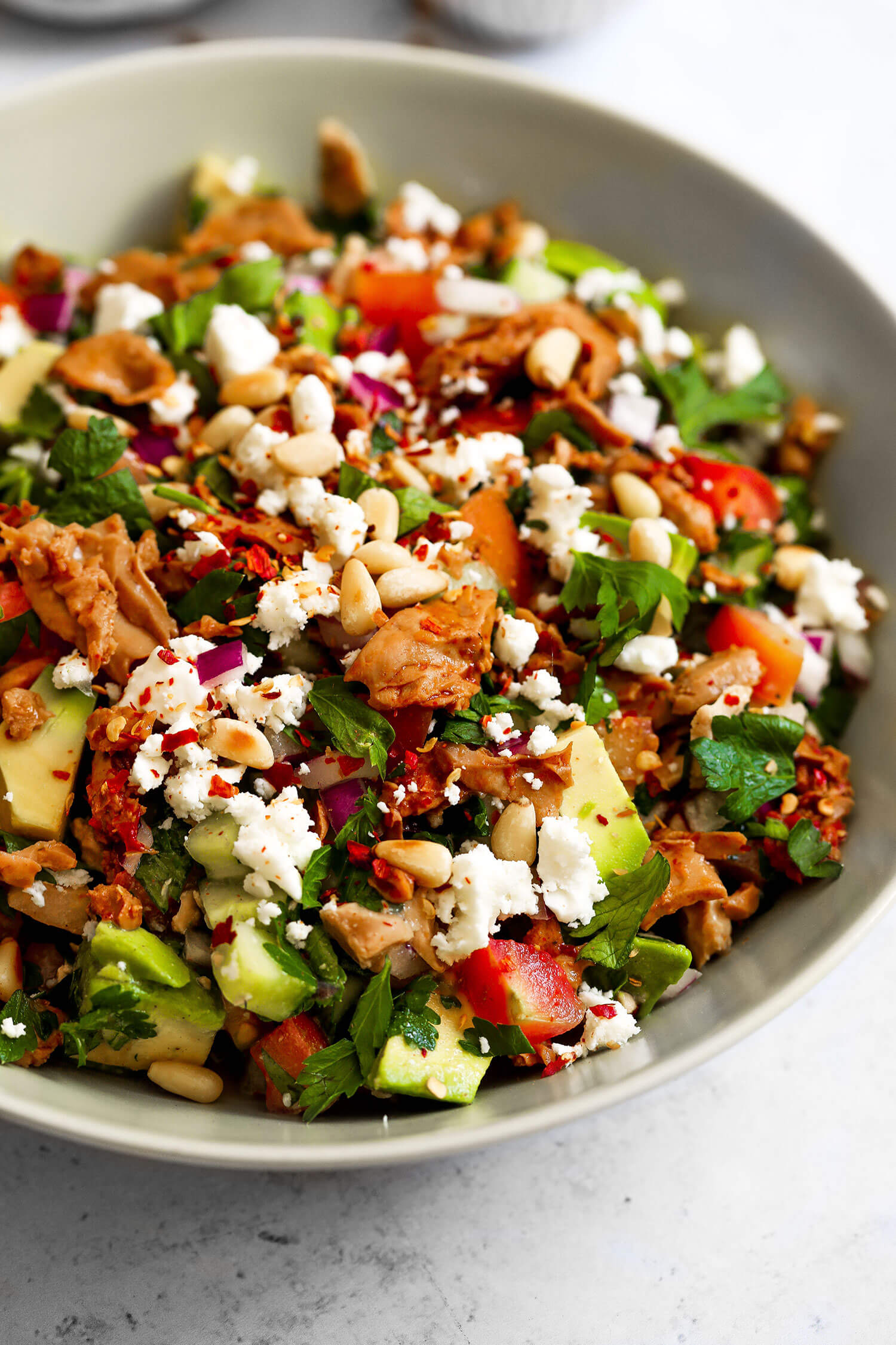 Vegan Tuna Salad - Nadia's Healthy Kitchen