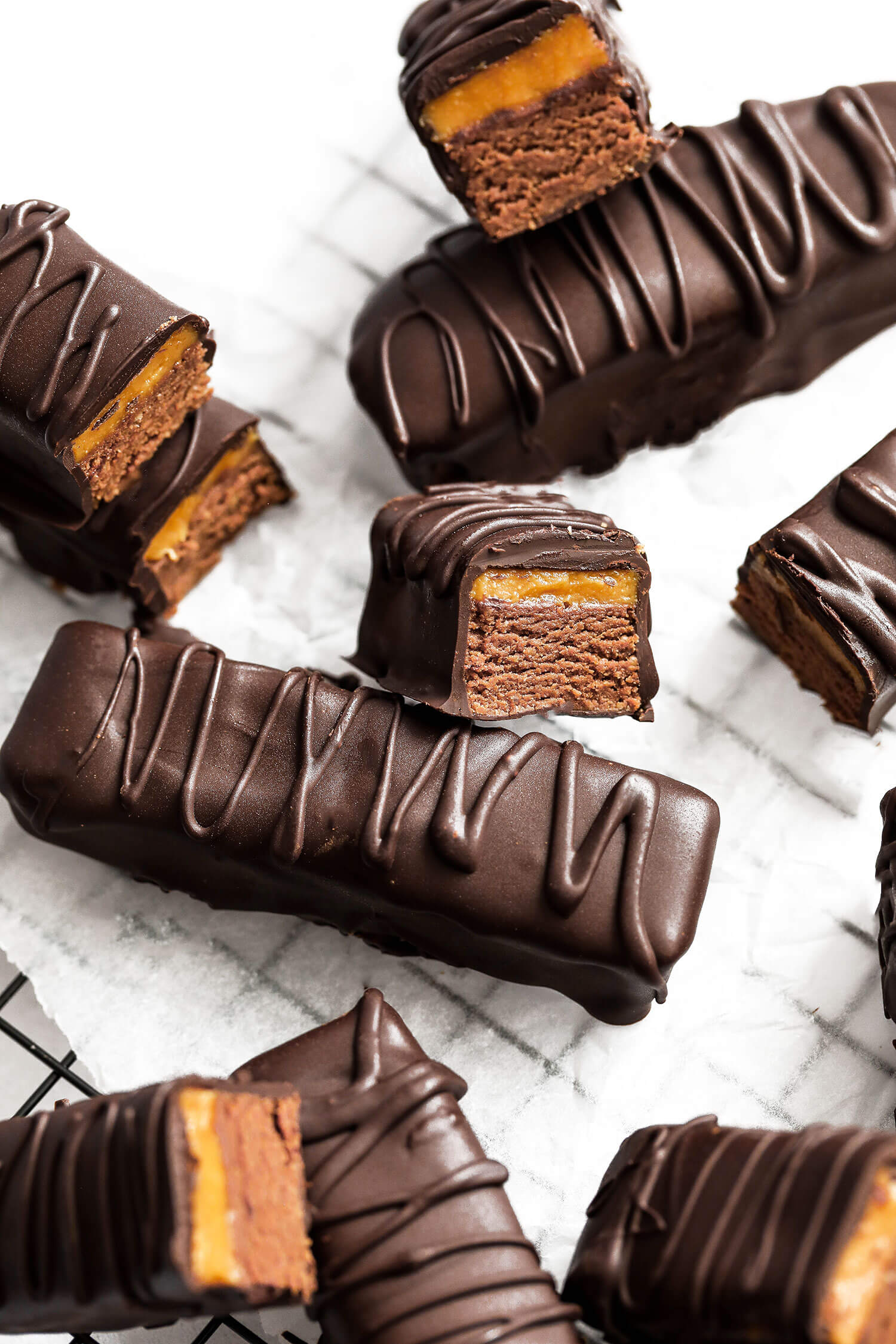 Vegan Salted Caramel Chocolate Protein Bars UK Health