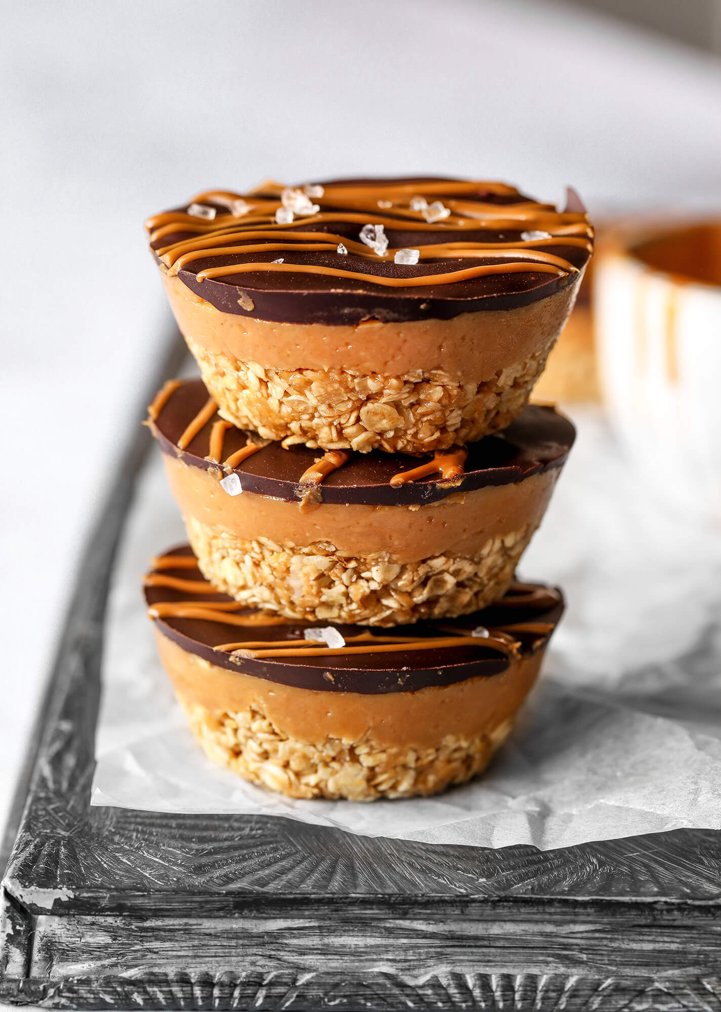 Oatmeal Peanut Butter Cup Cookies