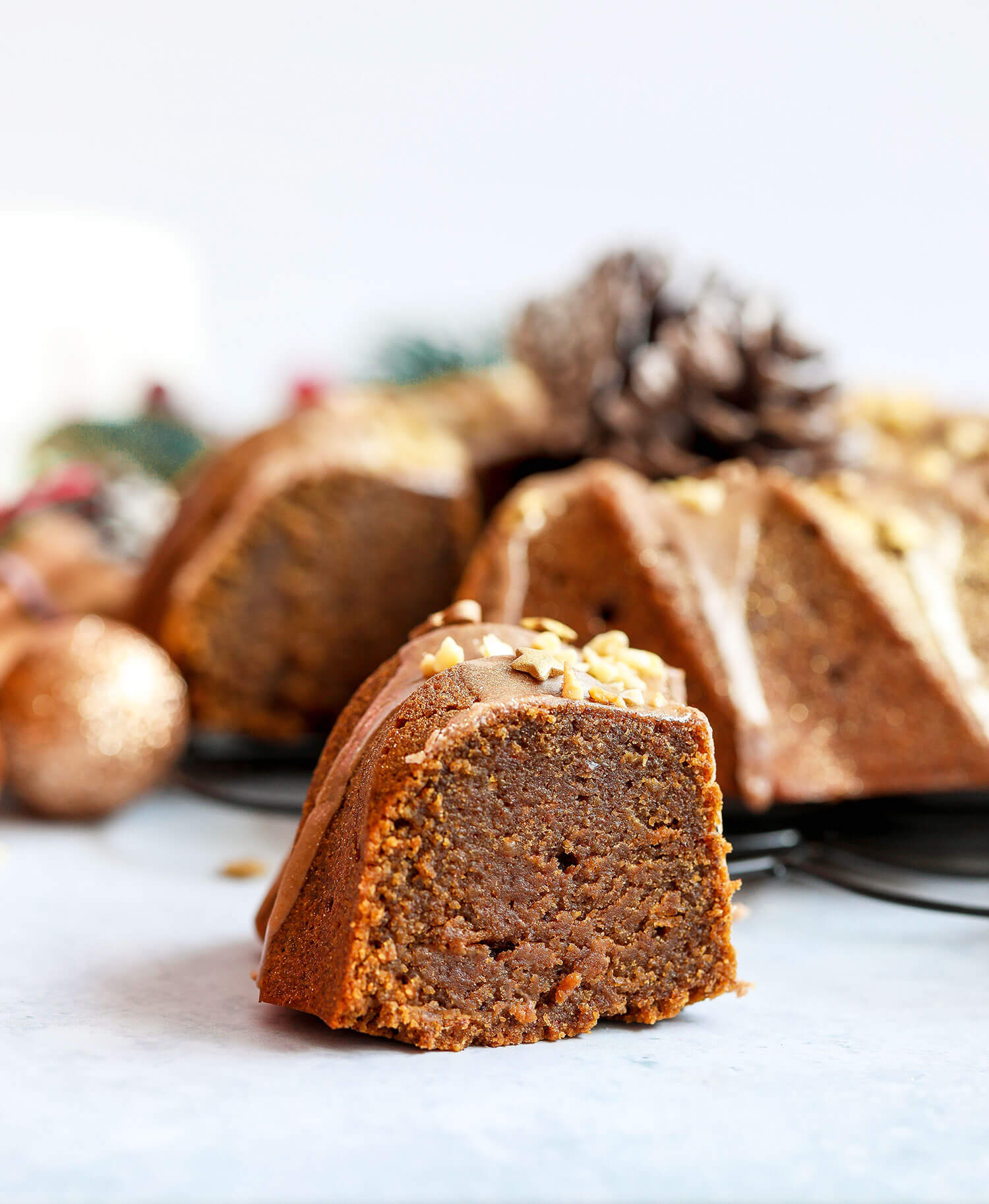 Gingerbread Bundt Cake · Nourish and Nestle