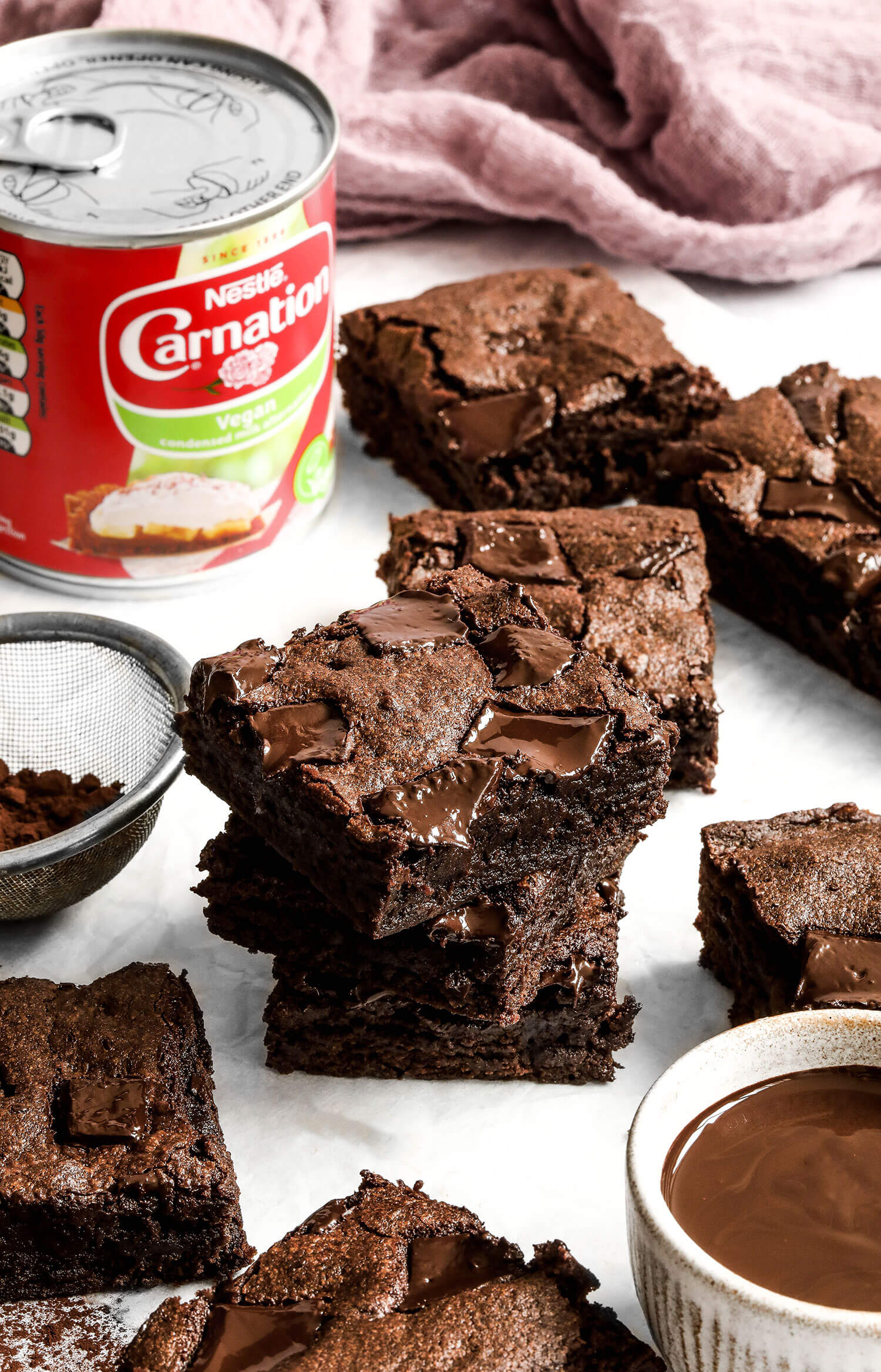 Vegan Chocolate Brownies - Nadia's Healthy Kitchen