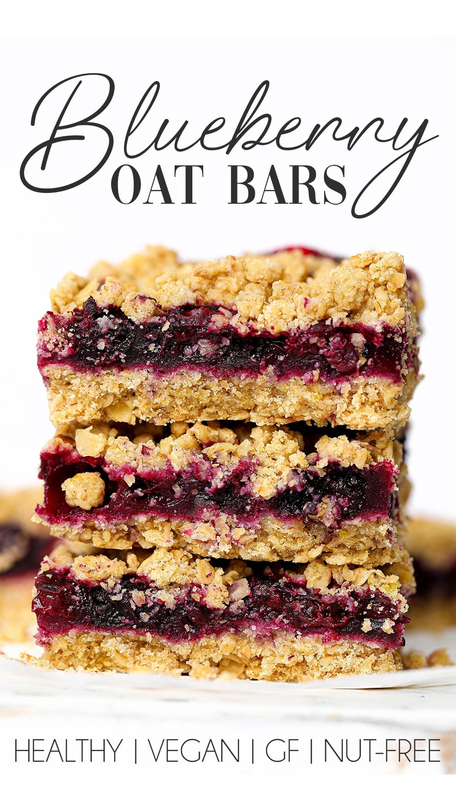 Blueberry Oats Bars