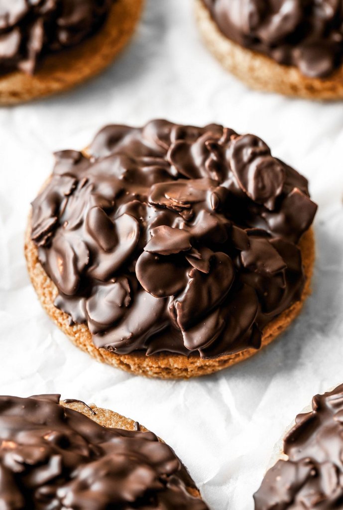 Nutty Vegan Chocolate Digestives (Glutenfree)