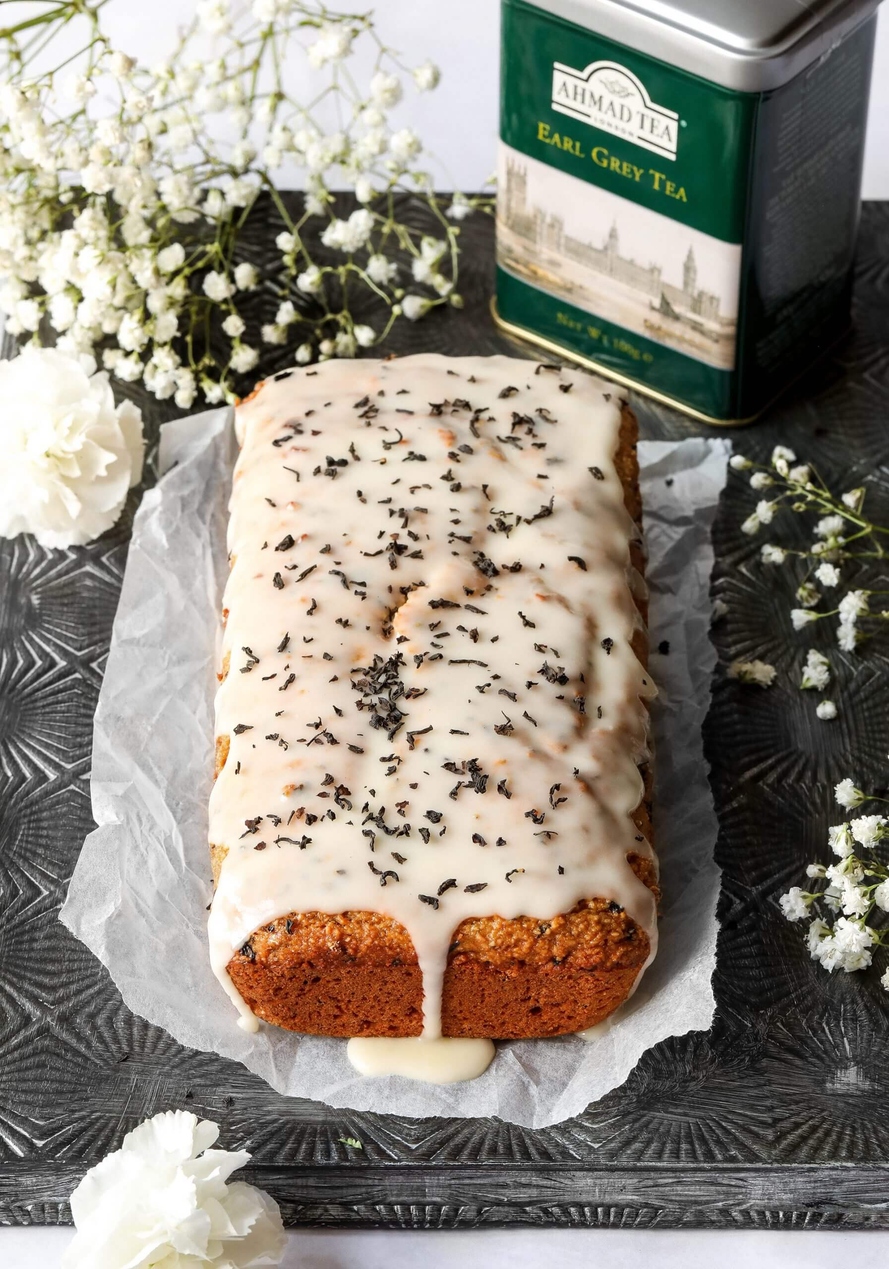 Earl Grey Tea Cakes Recipe with Lemon Glaze