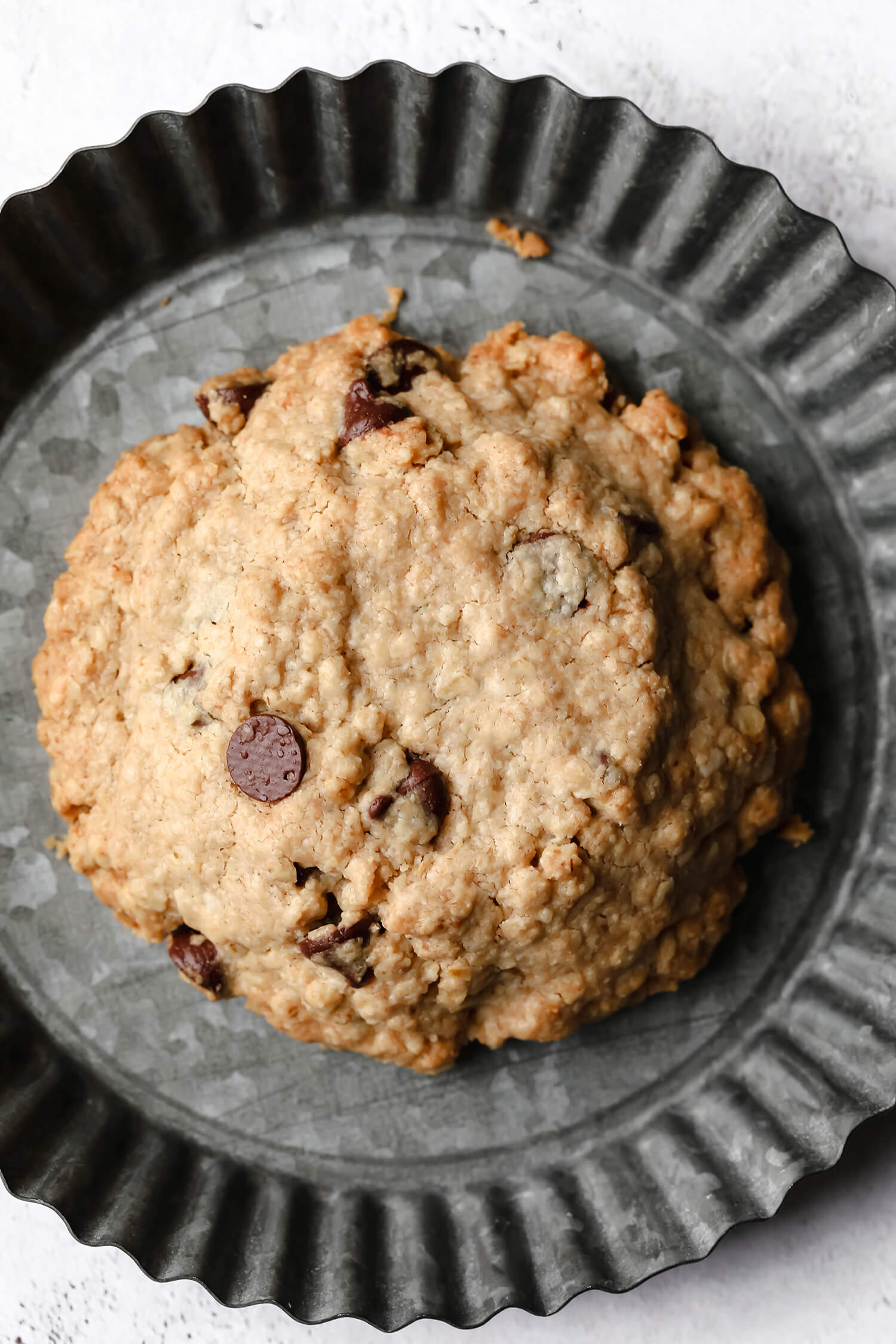 Single Serve Chocolate Chip Cookie - Homemade In The Kitchen