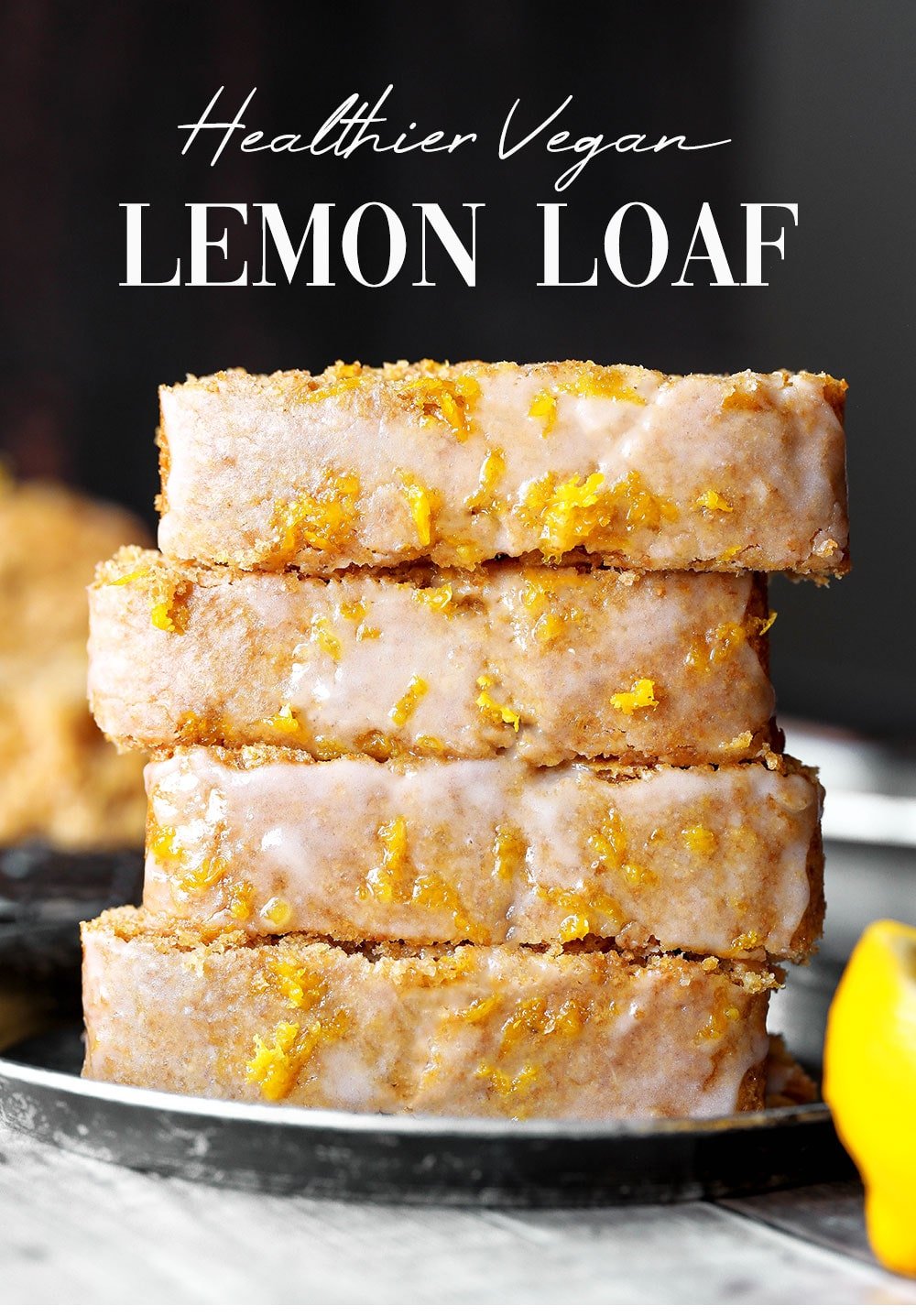 Vegan Lemon Loaf Cake - Vegan Family Recipes