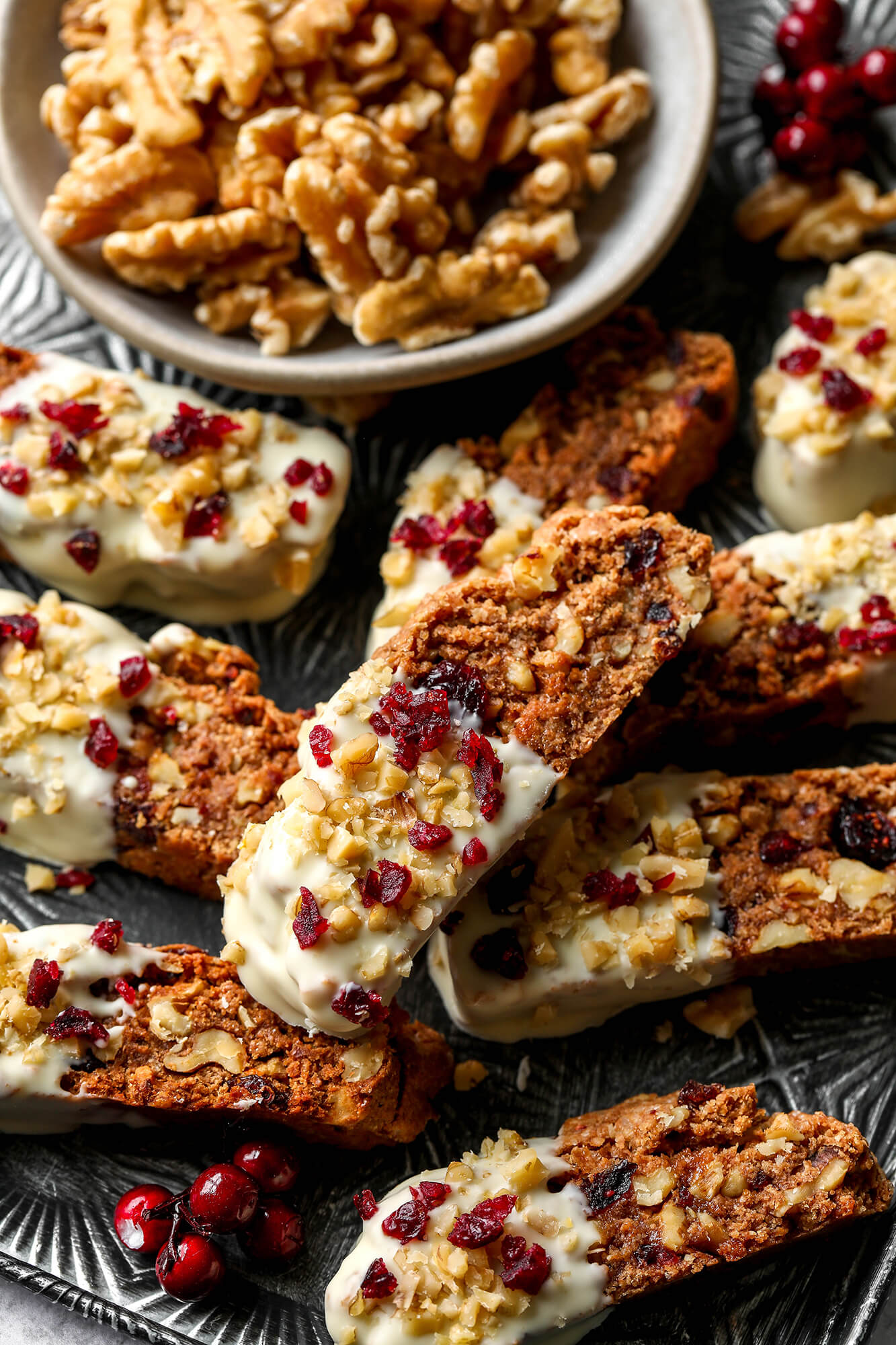 Cranberry-Nut Biscotti Recipe