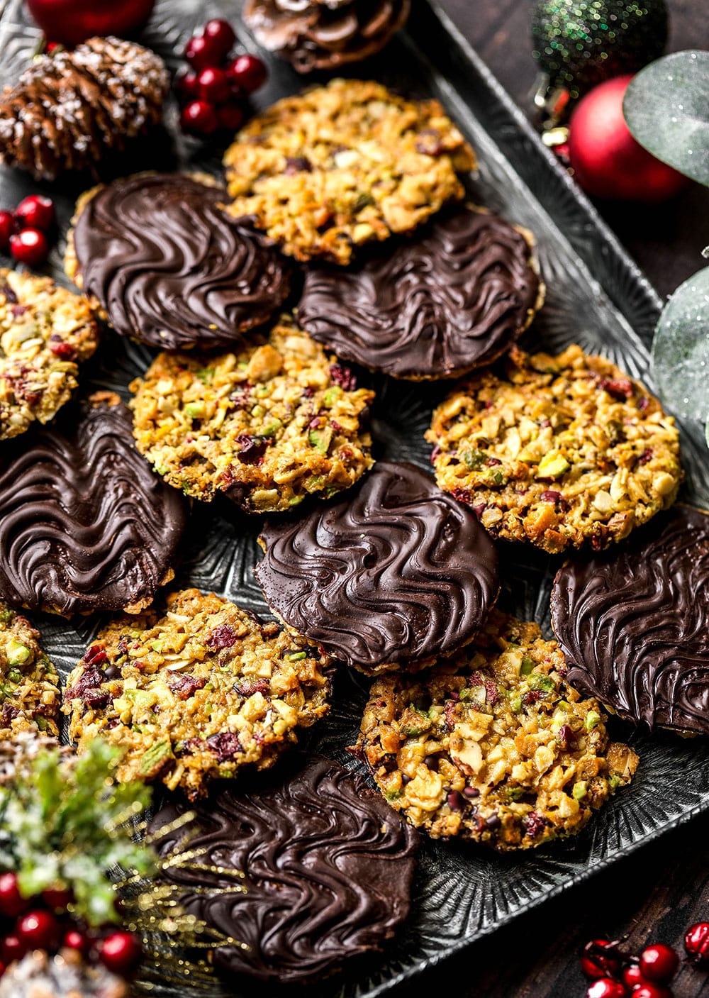 Vegan & Gluten-free Florentines