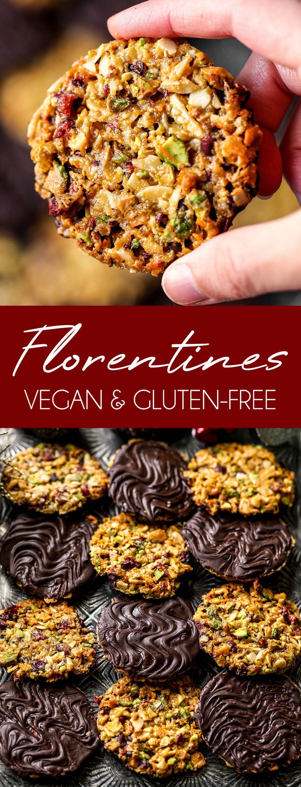 Vegan And Gluten Free Florentines Easy Festive Cookies