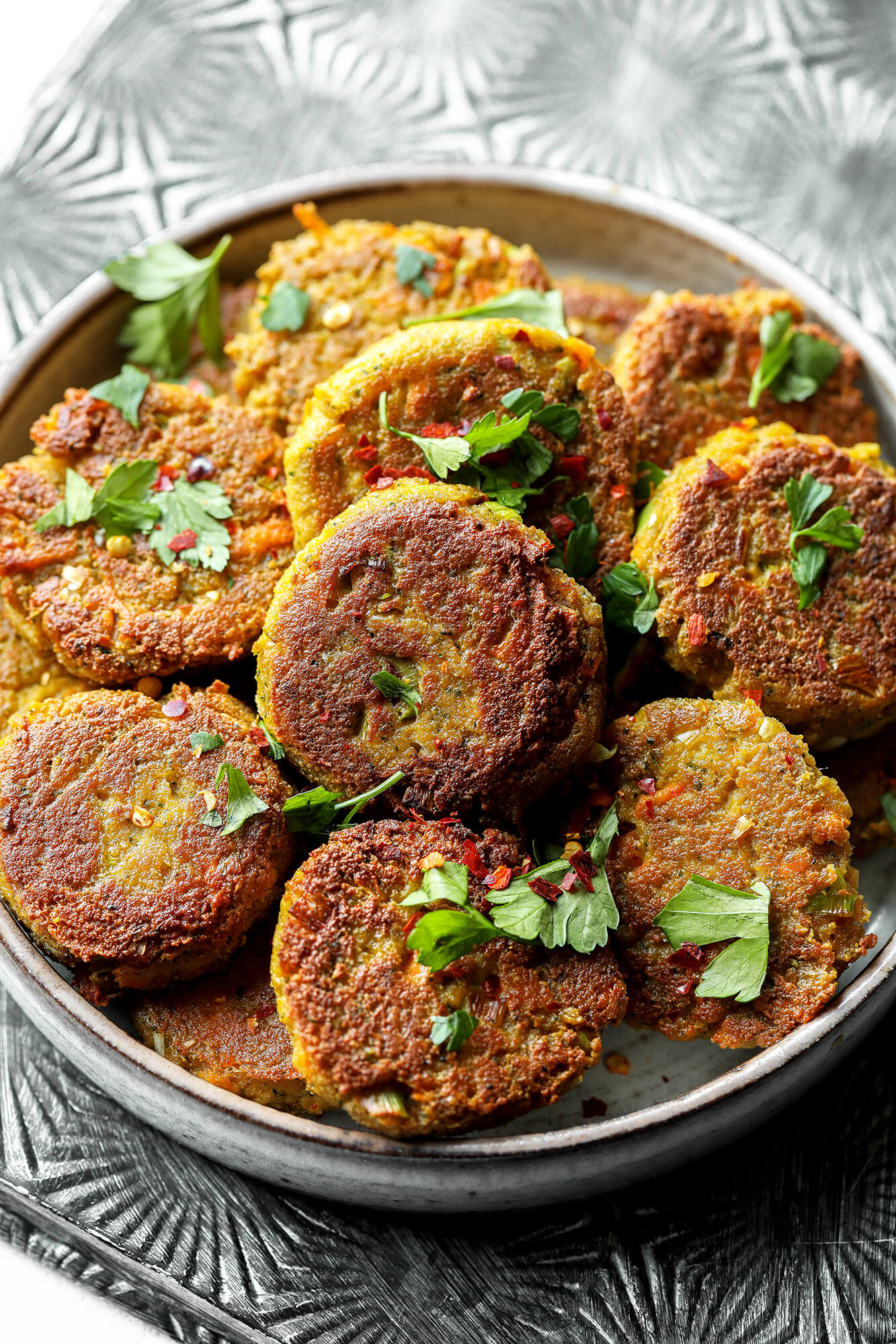 Vegan Tofu Patties - Nadia's Healthy Kitchen