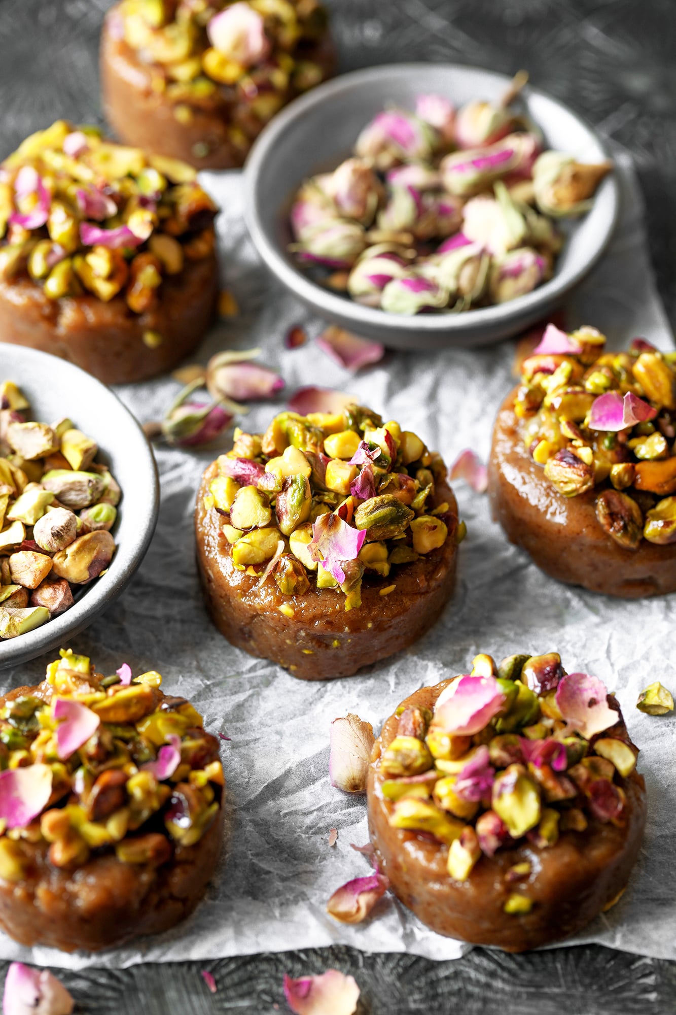 Healthier Vegan Pistachio Halva