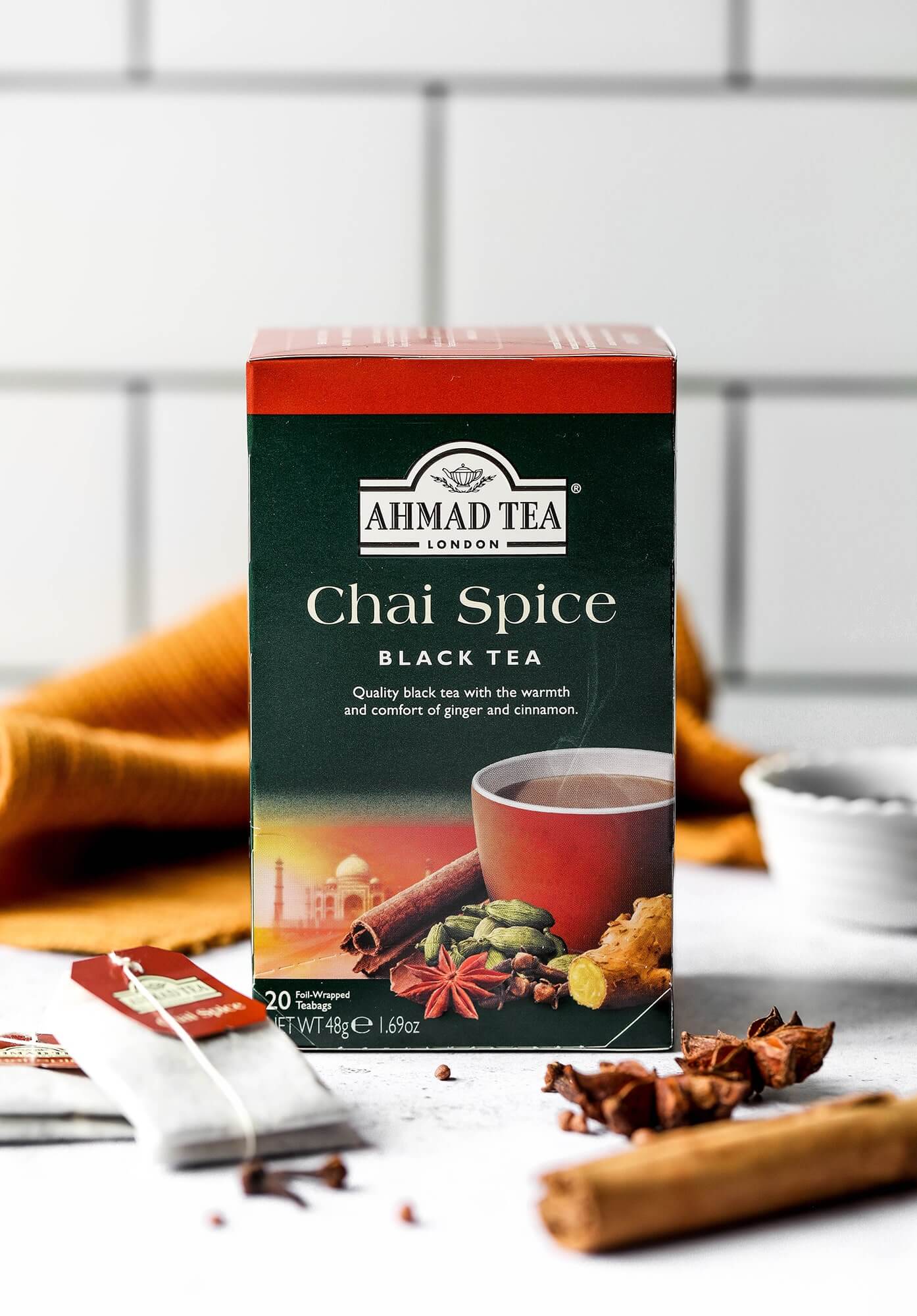 Ahmad Chai Spice Tea 20 Foil Tea Bag -  –