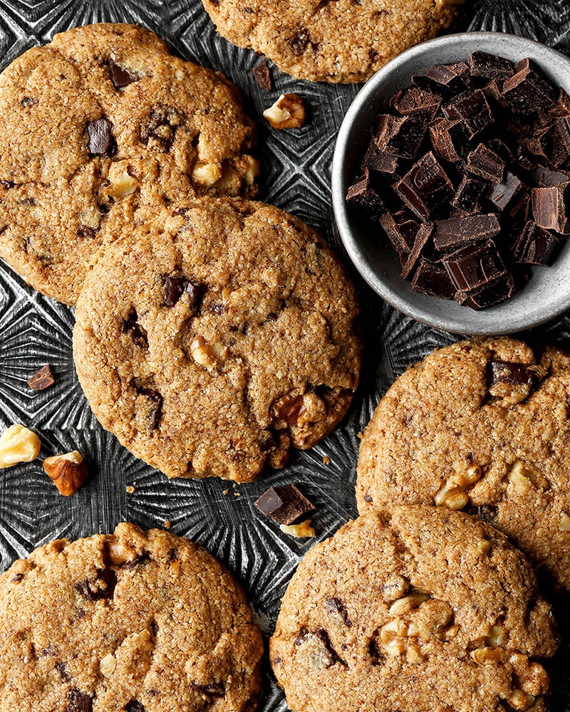 How to Make Oat Flour Chocolate Chip Cookies - Bites of Wellness