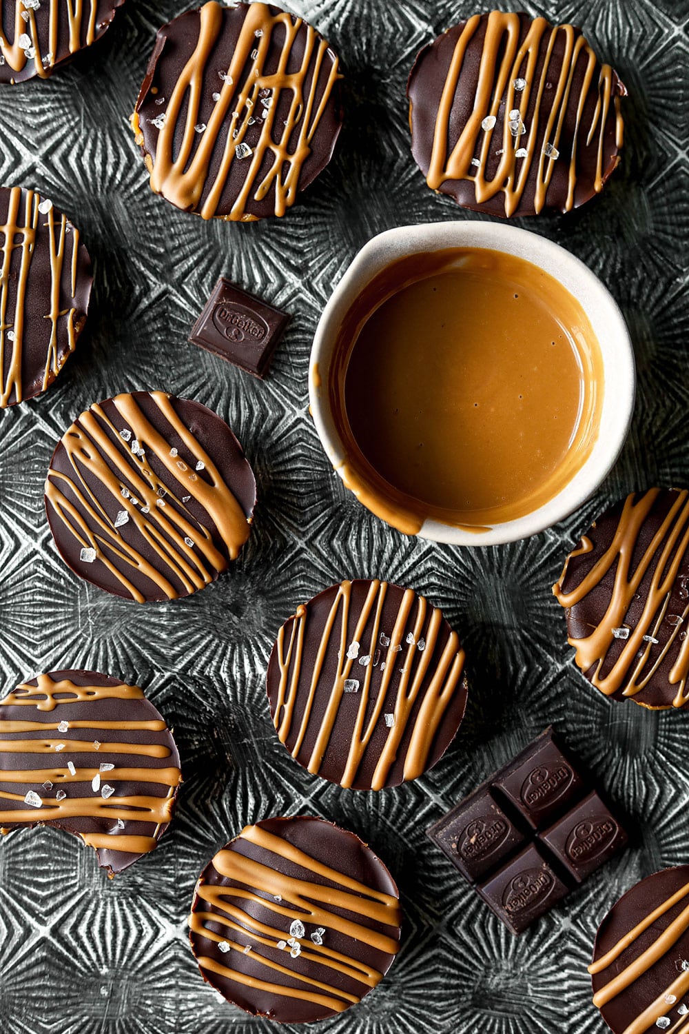 Chocolate Protein Peanut Butter Cups (dairy-free, 9g per serving)