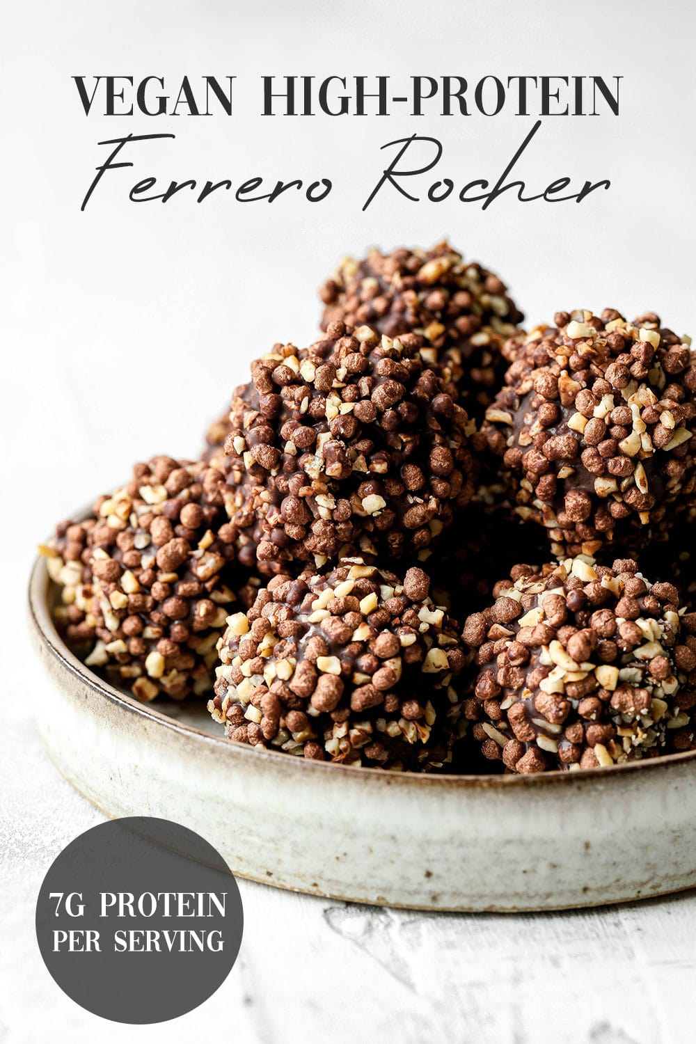 Vegan Protein Ferrero Rocher