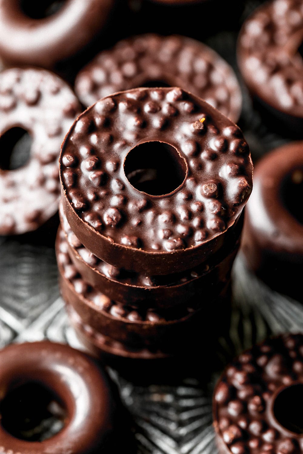 1000px x 1500px - 3-Ingredient Chocolate Crunch Doughnuts