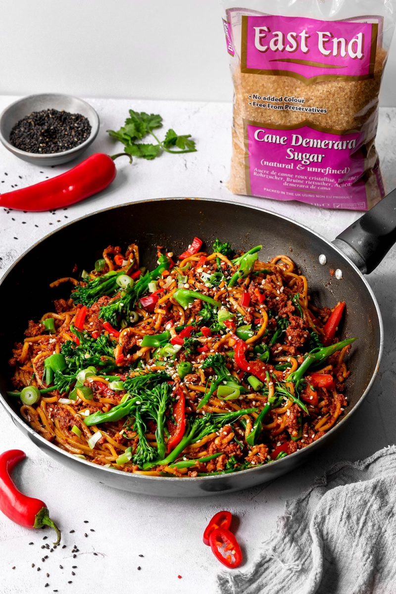 Vegan Chilli Garlic Stir Fry Noodles