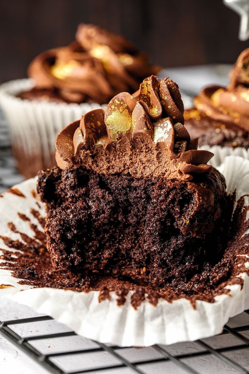 Protein Chocolate Cupcakes