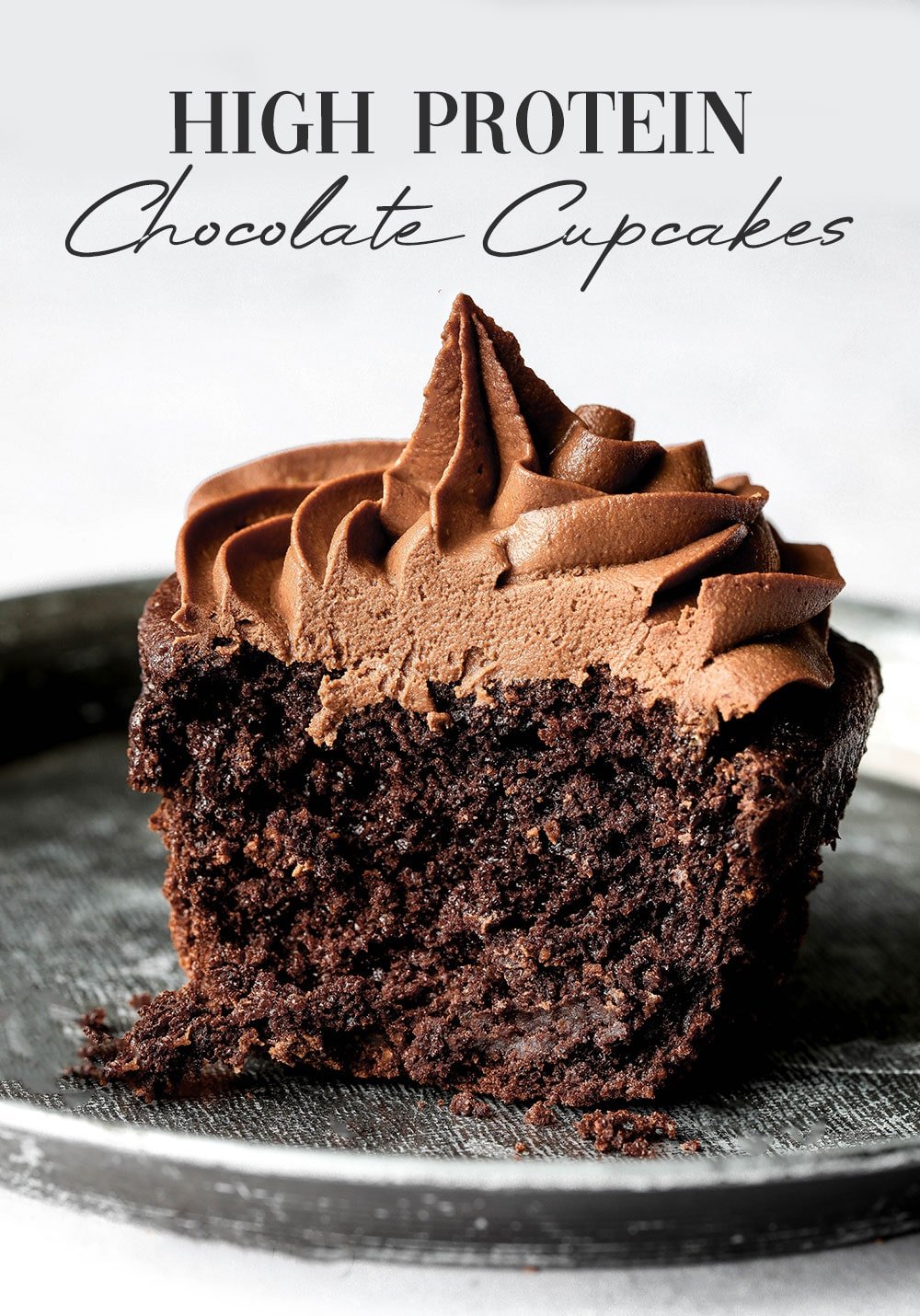 Protein Chocolate Cupcakes
