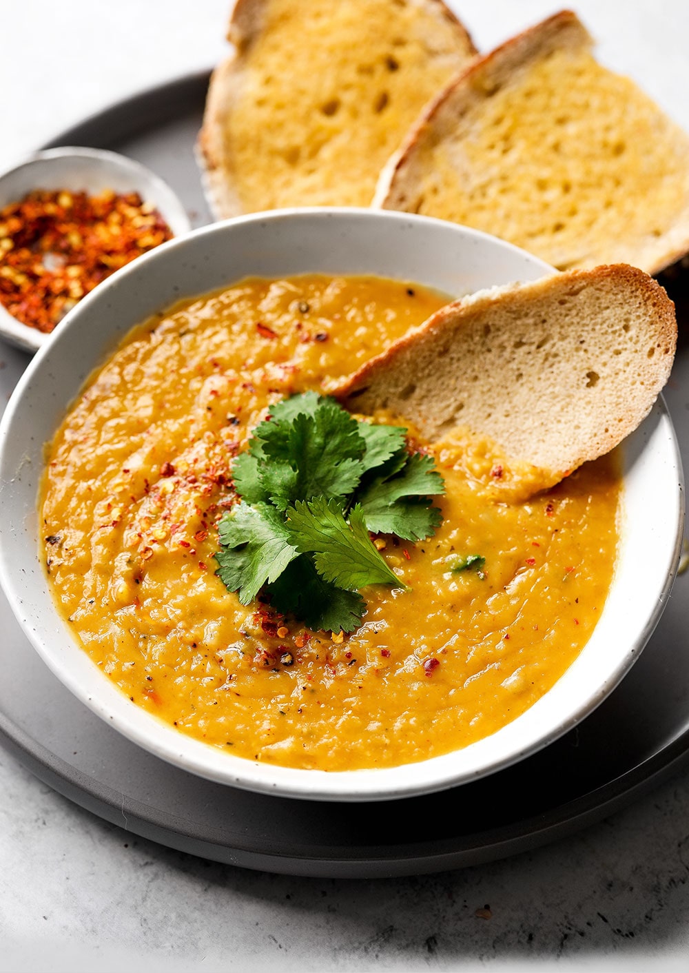 h*t I Bake: Lentil Soup made with Homemade Lamb Stock