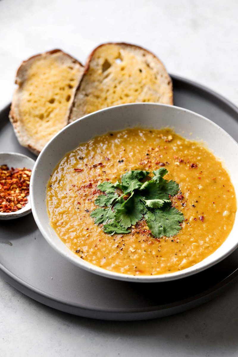 Iraqi Lentil Soup (Vegan/Gluten-free/High Protein)