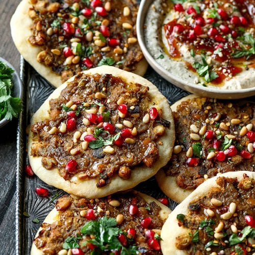 Middle eastern store flatbread