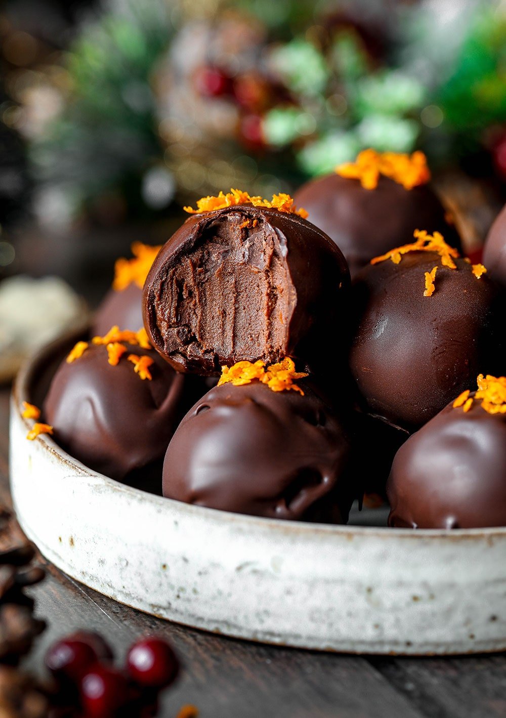 Orange Chocolate Truffles