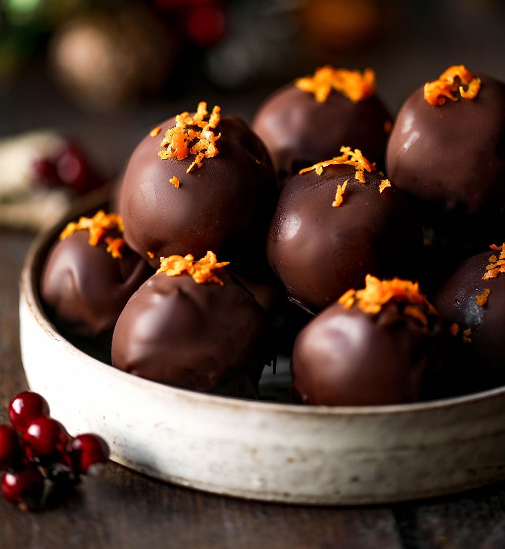 Orange Chocolate Truffles