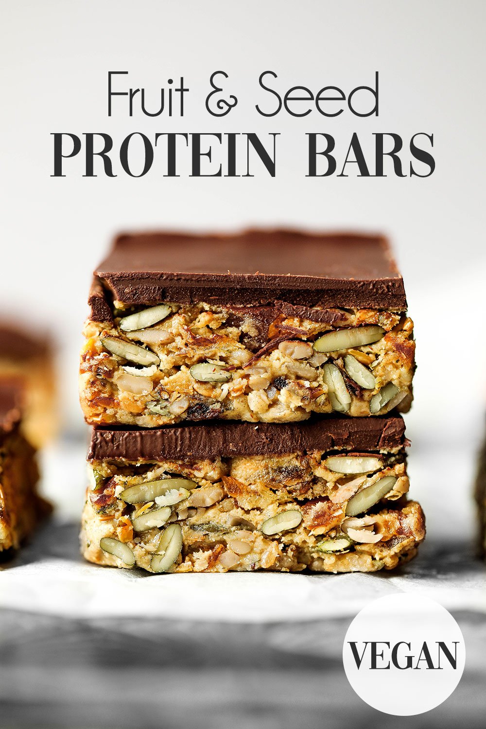 Protein Fruit & Seed Bars (Vegan/Nut-free/GF)