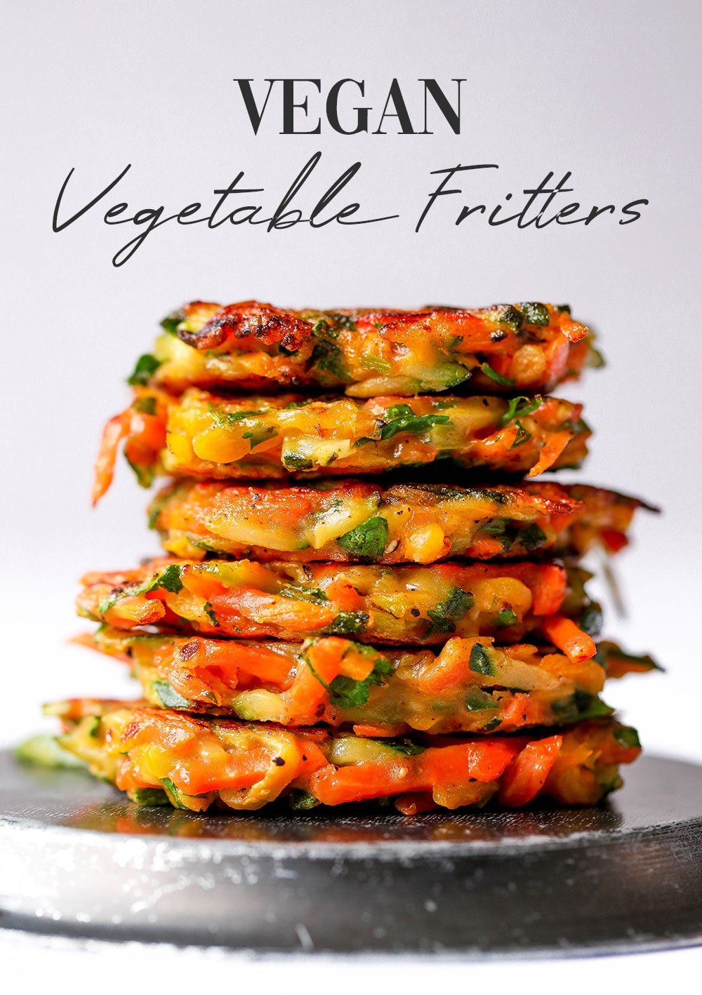 Easy Vegan Vegetable Fritters