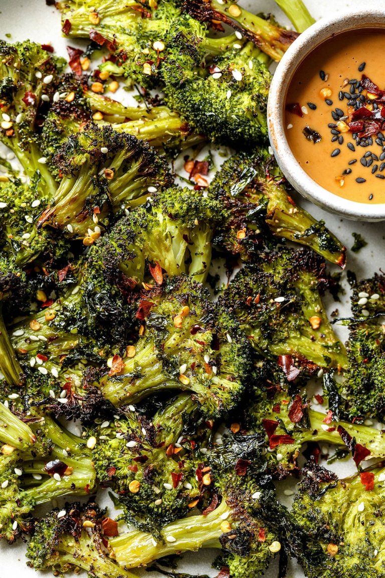 smashed-chilli-garlic-broccoli-healthy-vegan-dairy-free-gf
