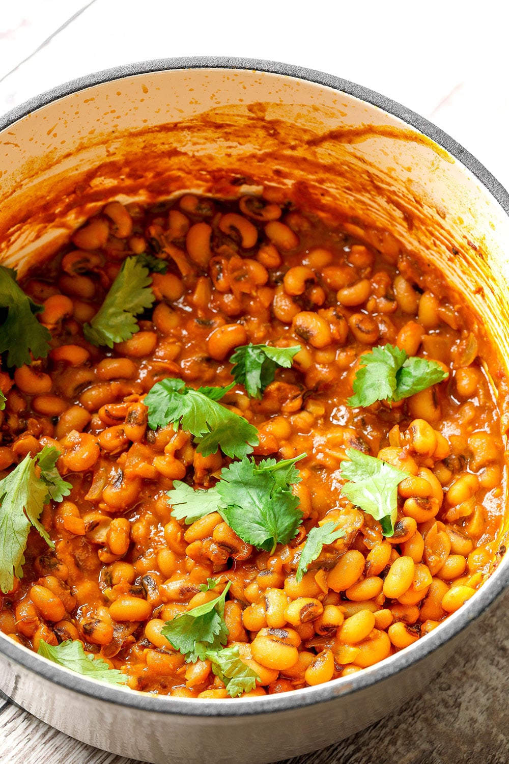 Speedy Healthy Black Eyed Beans Curry