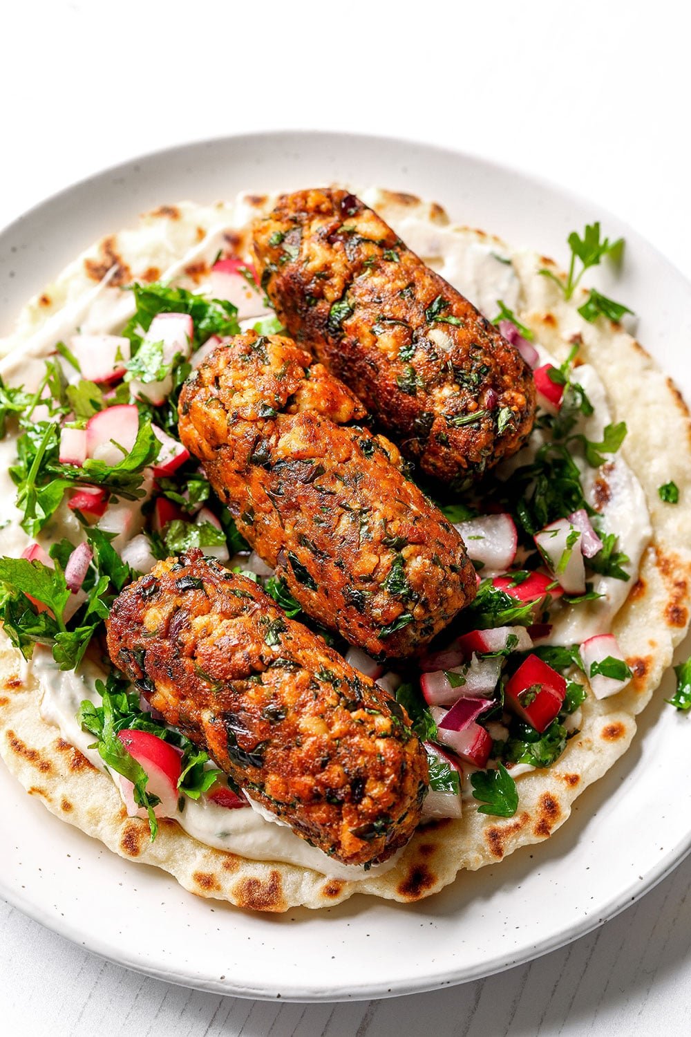 Vegetarian kebab outlet meat