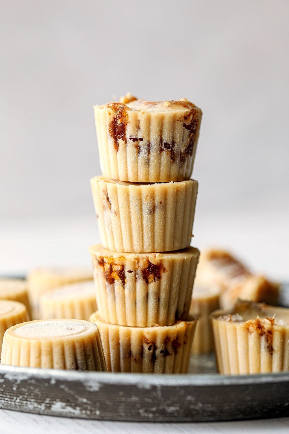 Tahini Date Freezer Cups