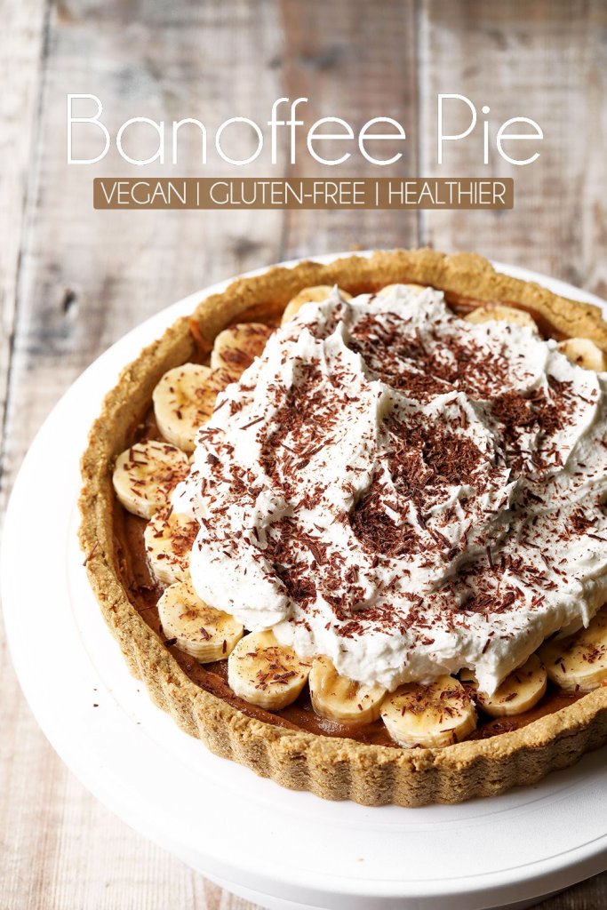 Healthier Banoffee Pie (Vegan & Gluten-free)