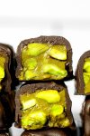 Pistachio Butter Chocolate Bars (Vegan/5-Ingredients)