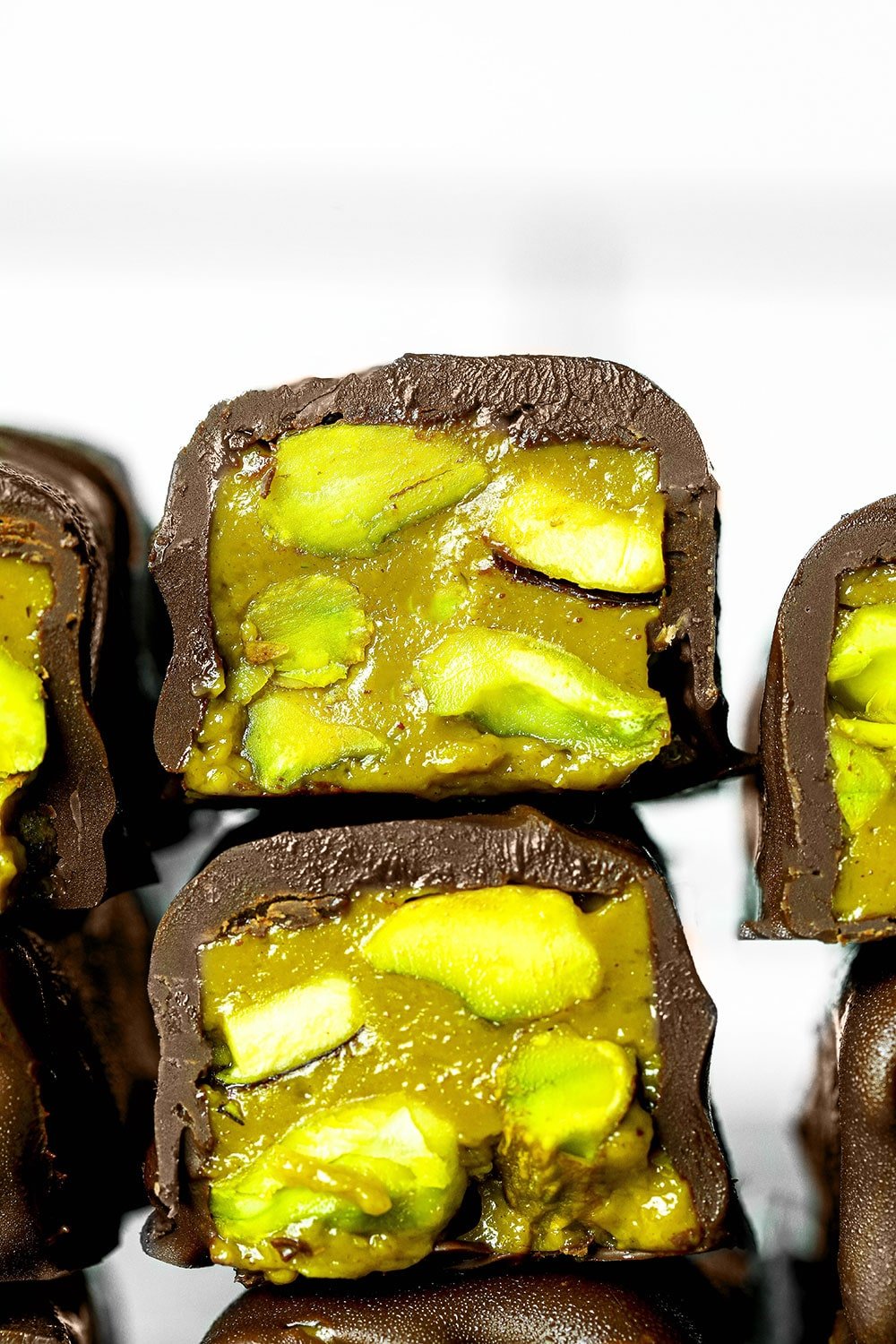 Pistachio Butter Chocolate Bars