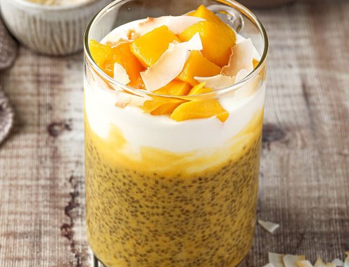 Mango Chia Seed Pudding