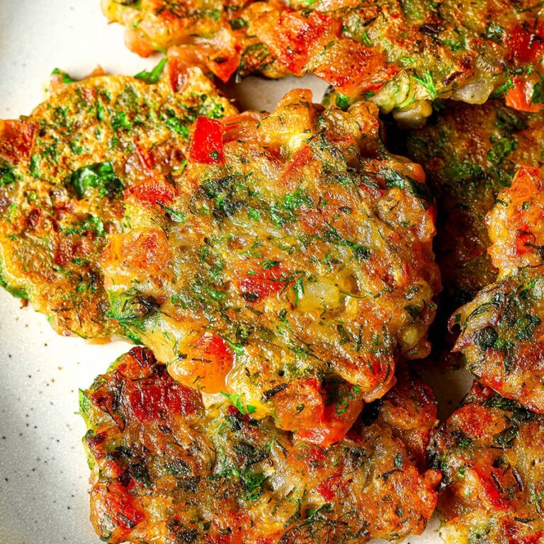 Greek Tomato Fritters Tomatokeftedes