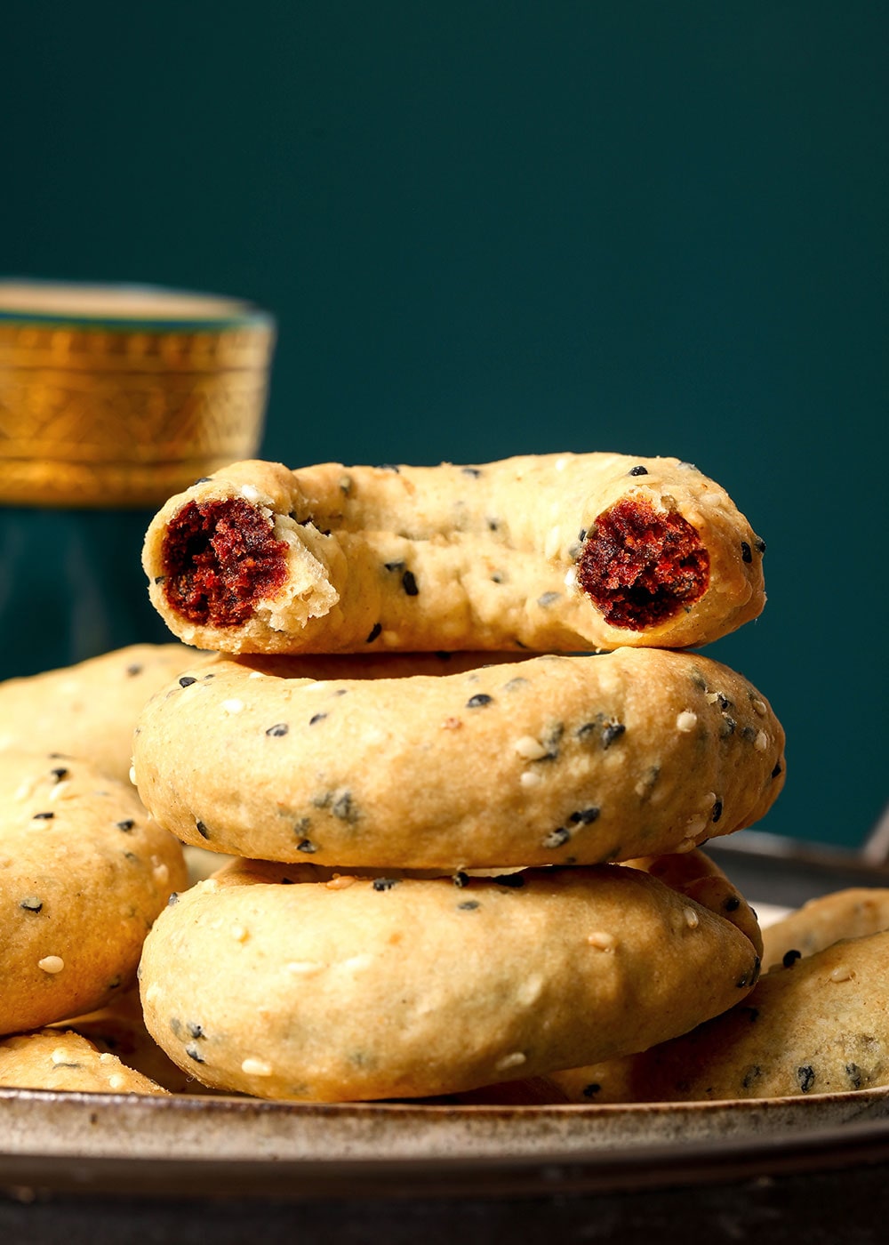 Palestinian Date Ring Cookies