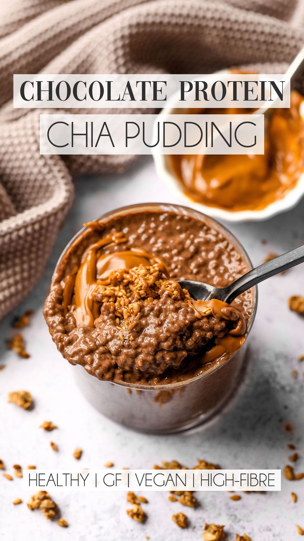 Chocolate Protein Chia Pudding