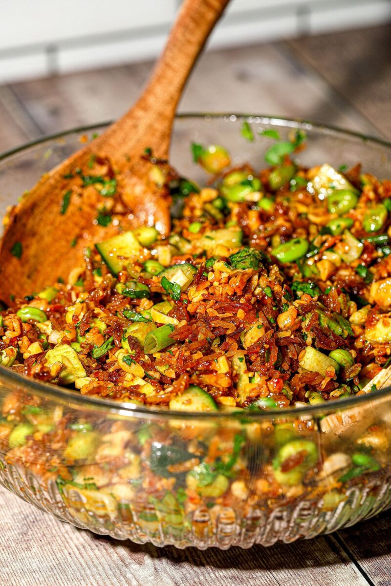 Crispy Rice Salad