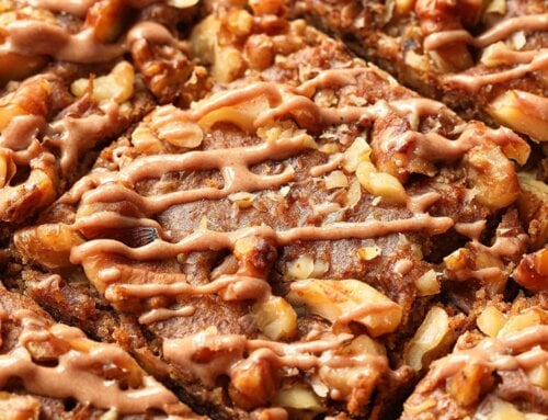 Healthy Date and Walnut Cake