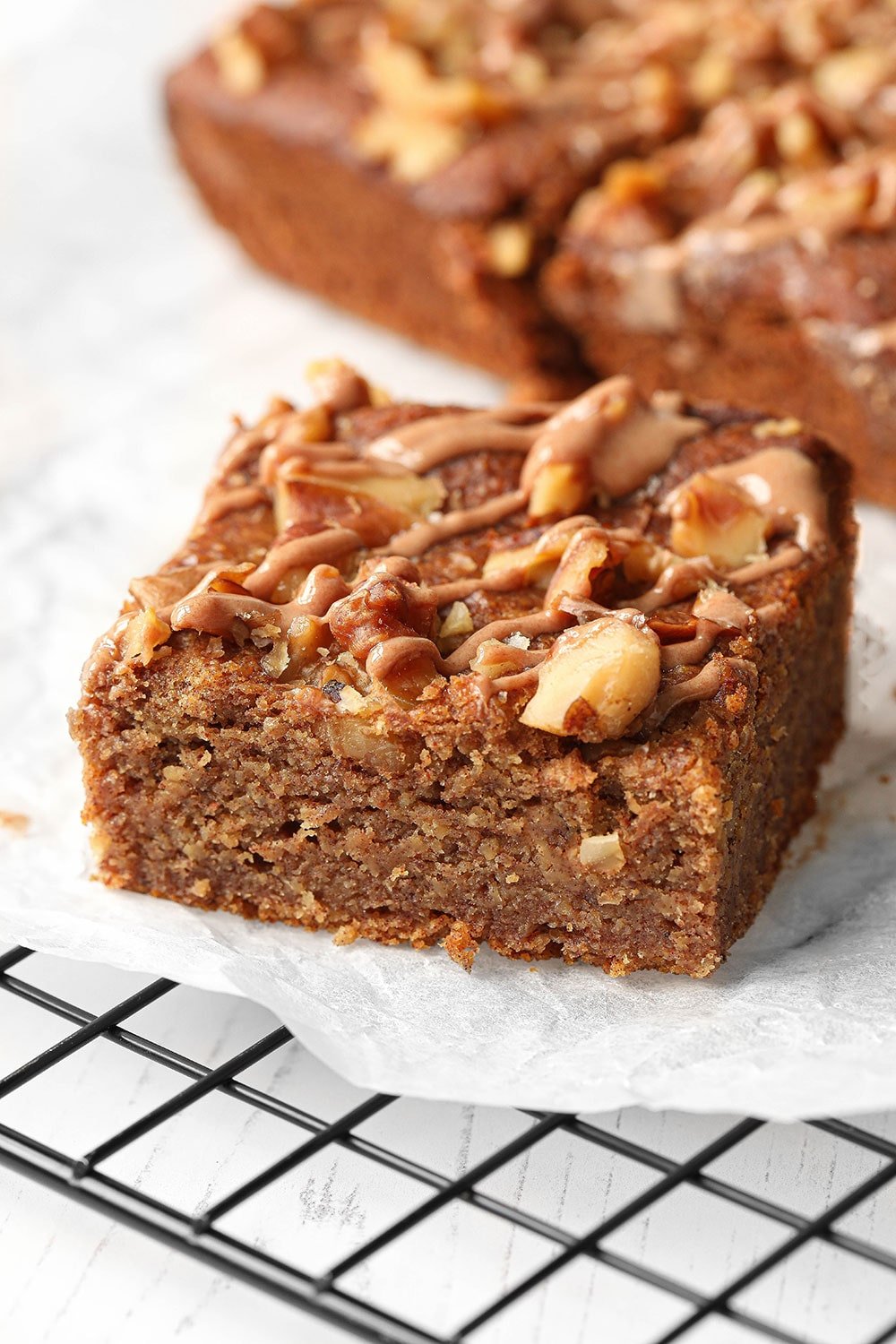 Healthy Date and Walnut Cake