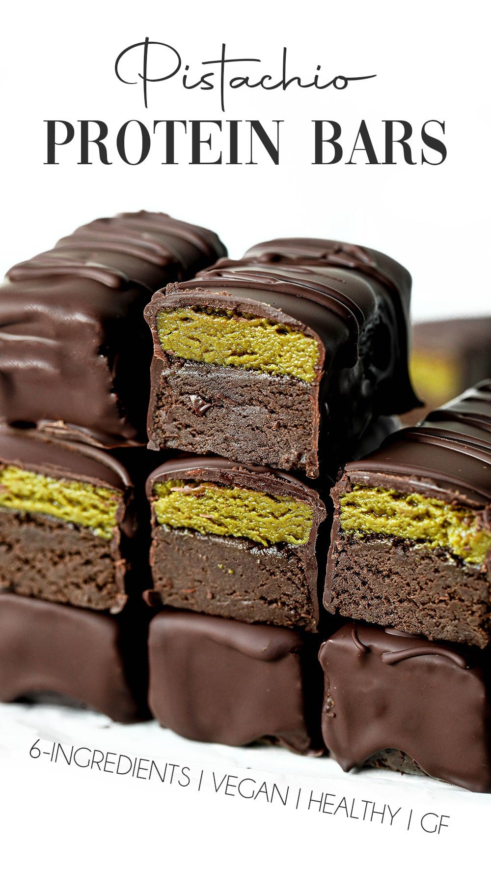 Vegan Pistachio Protein Bars