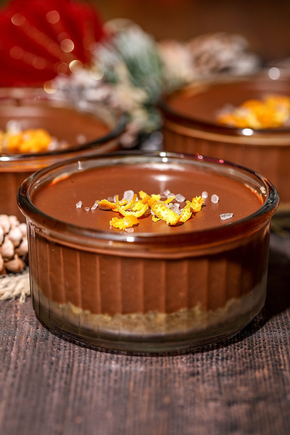 5-Ingredient Chocolate Orange Pudding