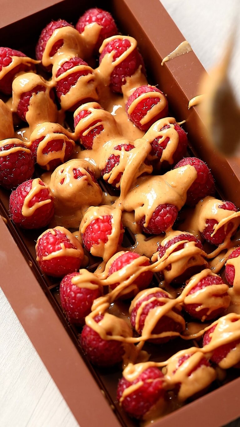 Raspberry Chocolate Bar (3 Ingredients)