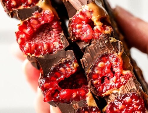 Raspberry Chocolate Bar (3 Ingredients)