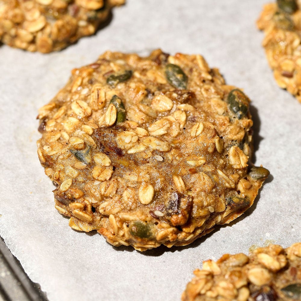 Banana Oat Breakfast Cookies