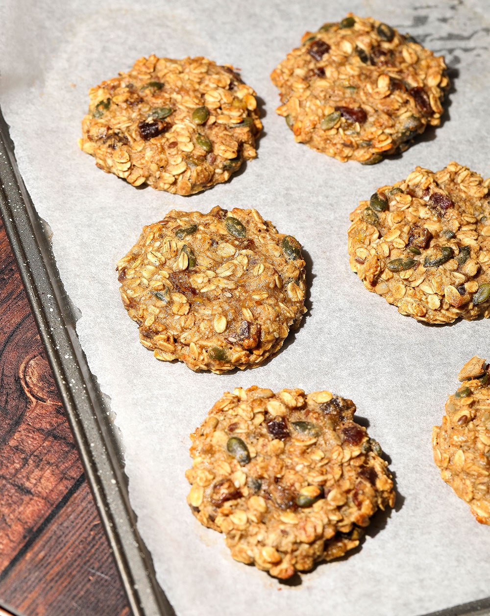 Banana Oat Breakfast Cookies